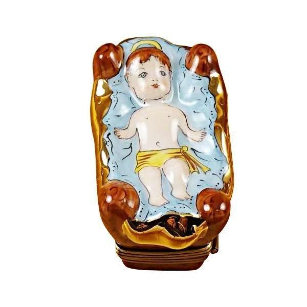 Rochard Twelve Piece Nativity Set Limoges Box Figurine, view 3