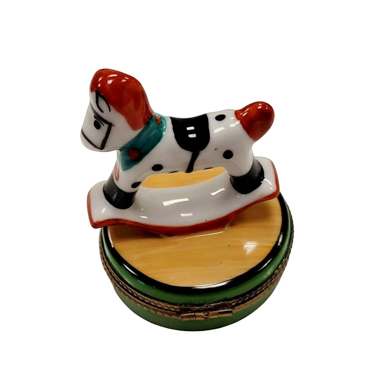 The Rocking Horse Christmas, a Limoges keepsake with true French charm