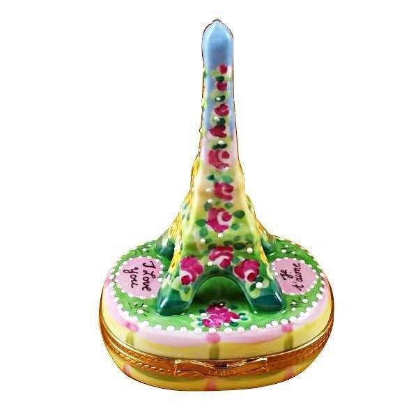 Romantic Eiffel Tower by Rochard, an authentic French Limoges box from Limoges Boutique