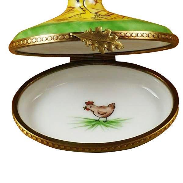 Rooster Limoges Box for Collectors, view 2