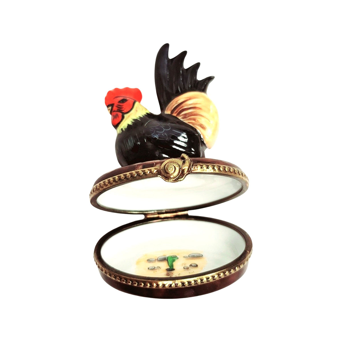 Rooster Nest Limoges Box for Nature Lovers, view 2