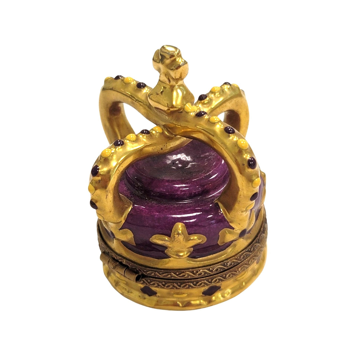 Royal Crown Limoges Box Figurine, view 3