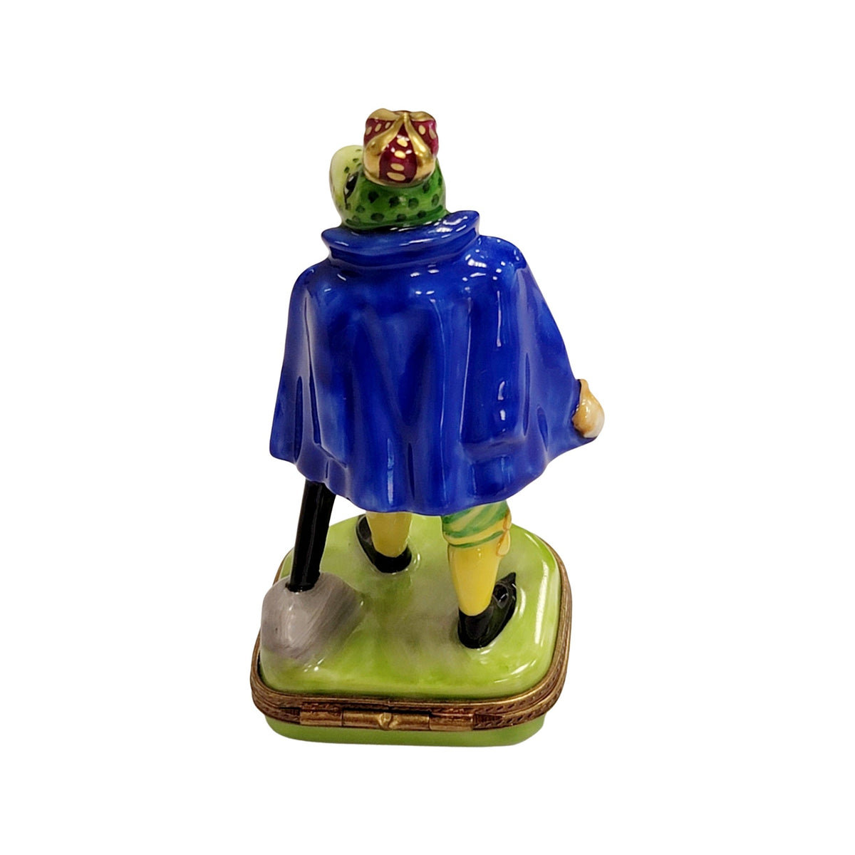 Prince Frog Porcelain Limoges Porcelain Art Object for Collectors, view 4