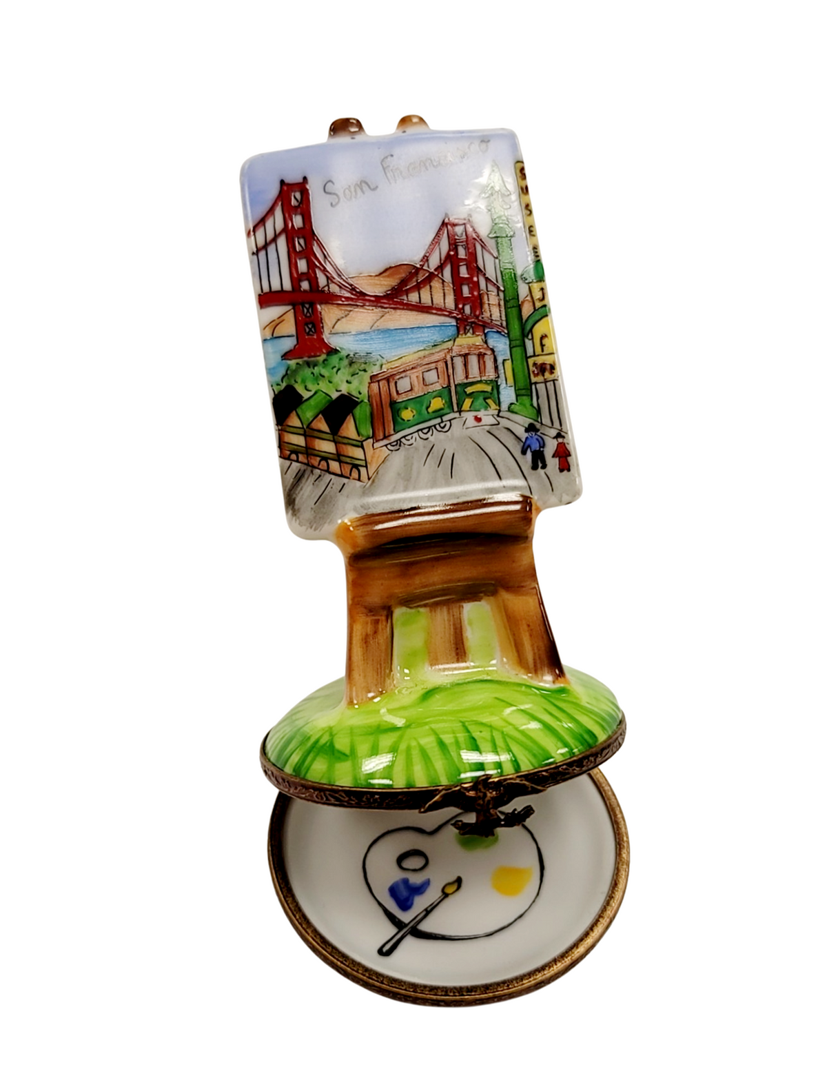 San Francisco Easel Limoges Box for Art Lovers, view 7