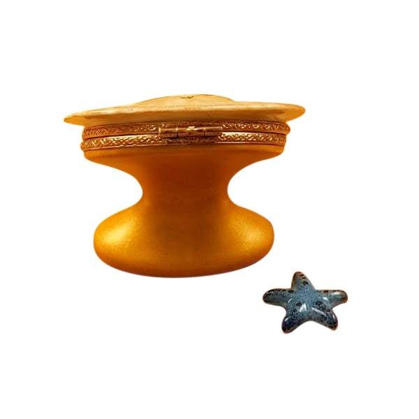 A thoughtful gift for Francophiles: the Sand Dollar with Starfish Limoges box
