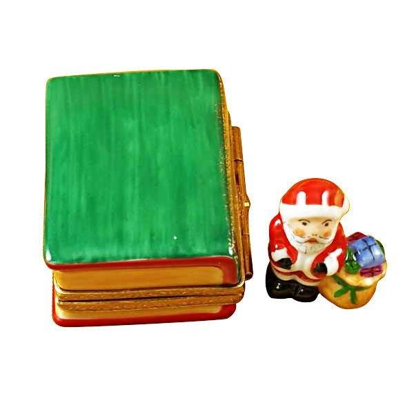 Santa Book with Removable Santa Limoges Box, view 5