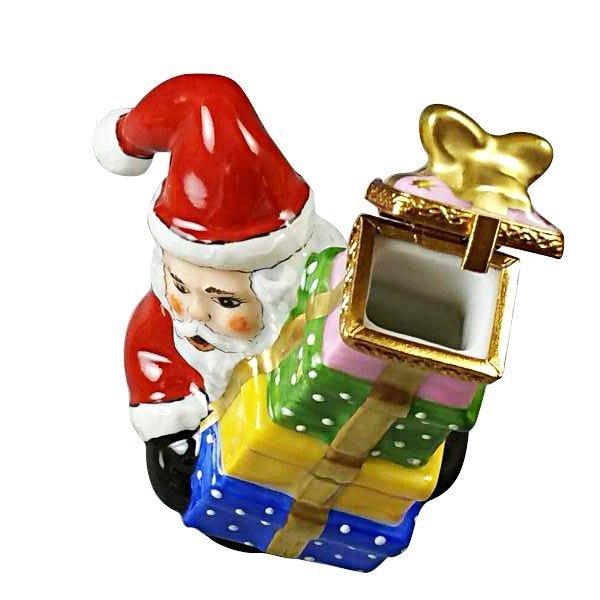Santa Giving Gifts Limoges Box, view 2