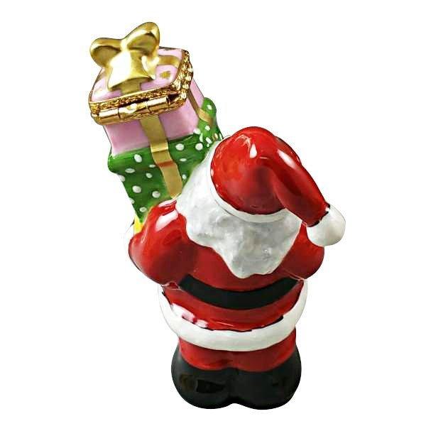 Santa Giving Gifts Limoges Box, view 3