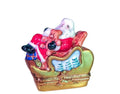 Limoges Boutique presents the Santa on Sleigh, a genuine Limoges box painted by hand in France