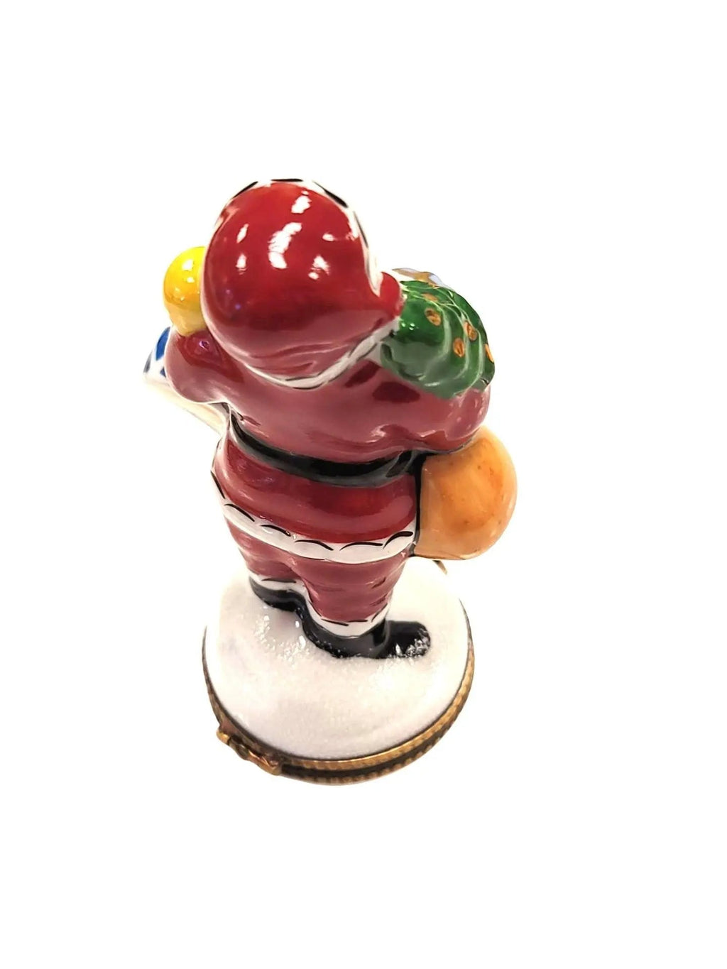 Santa Tree Gifts, Well Detailed Limoges Box for Cheer, view 6