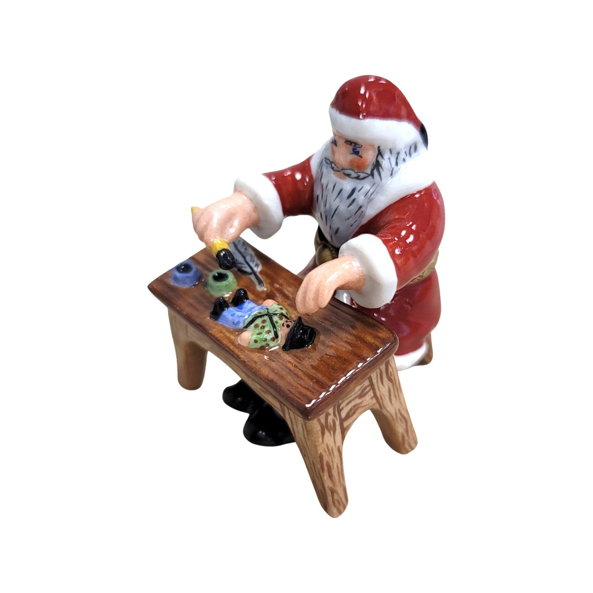 Santa Workshop Figurine Limoges Box, view 4