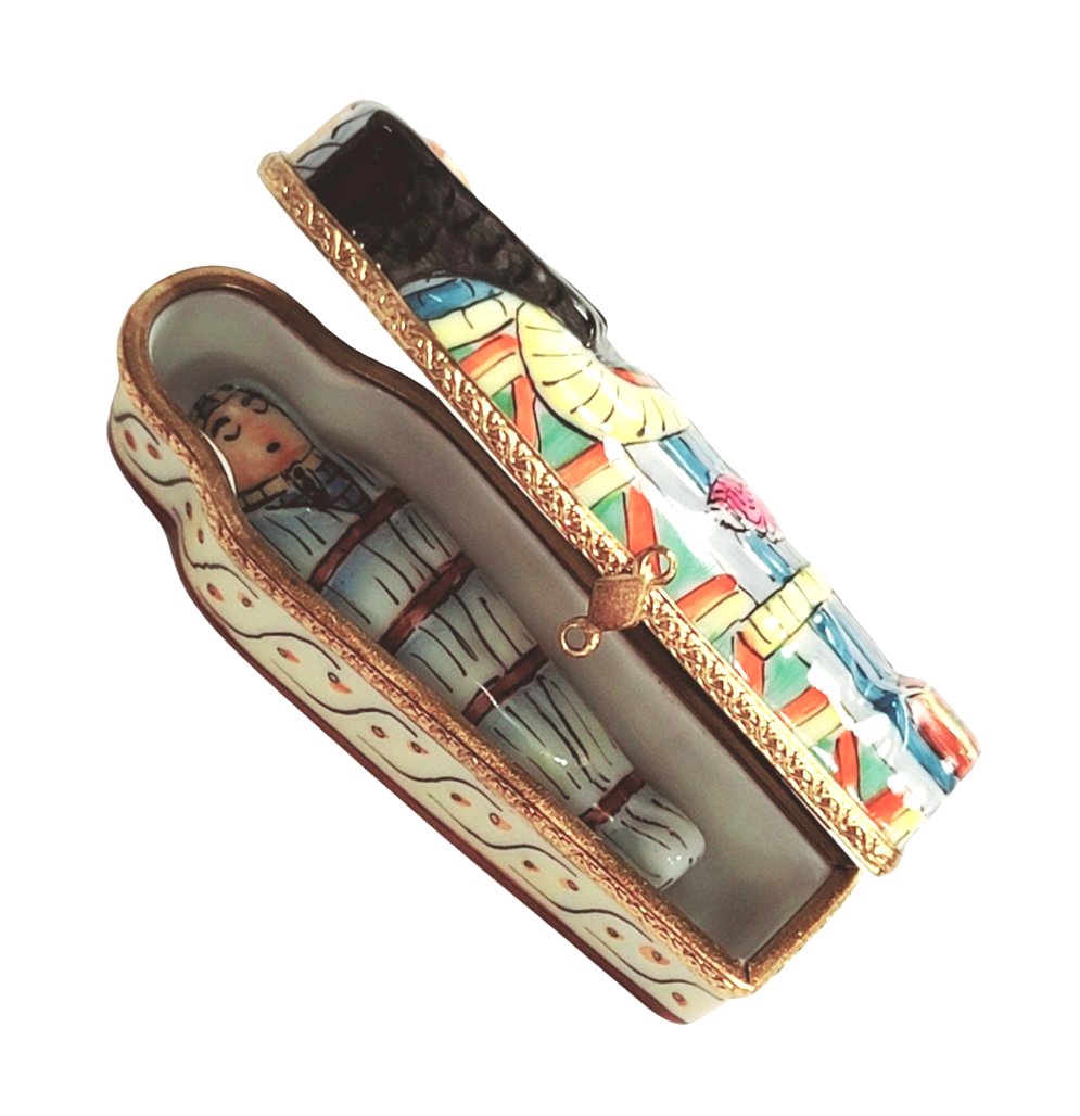 Sarcophagus Mummy Limoges Box Keepsake, view 2