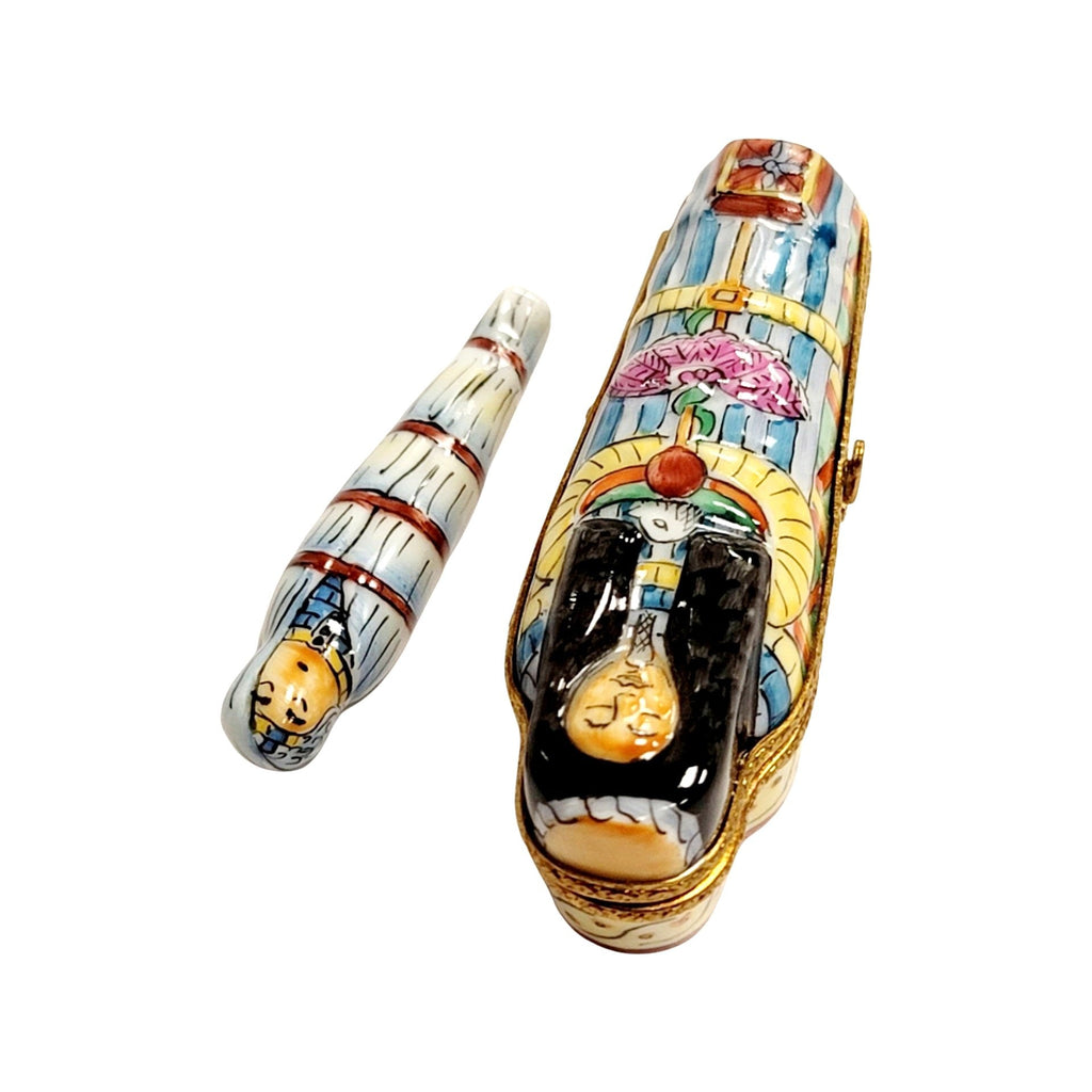 Sarcophagus Mummy Limoges Box Keepsake, view 3
