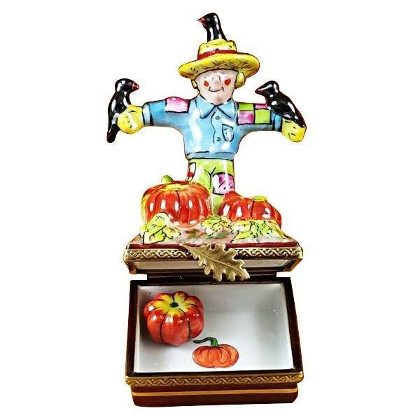 Scarecrow Limoges Box for Autumn Decor, view 2