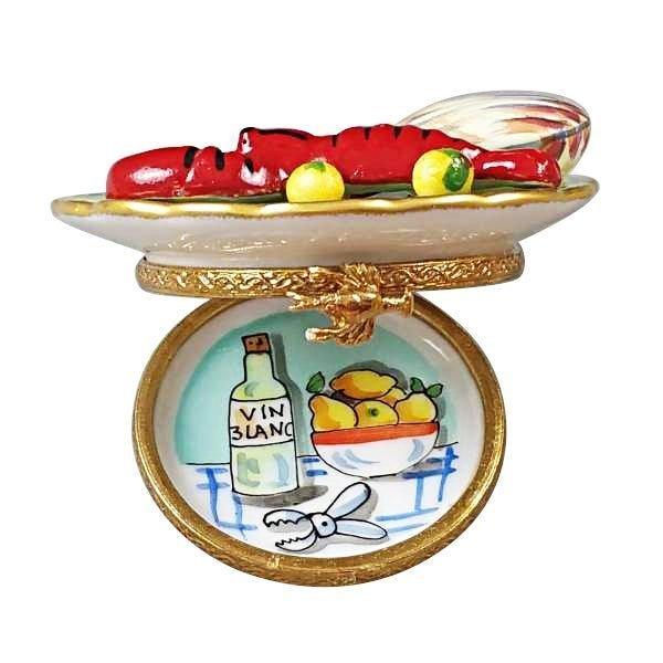 Seafood Platter Limoges Box for Collectors, view 2