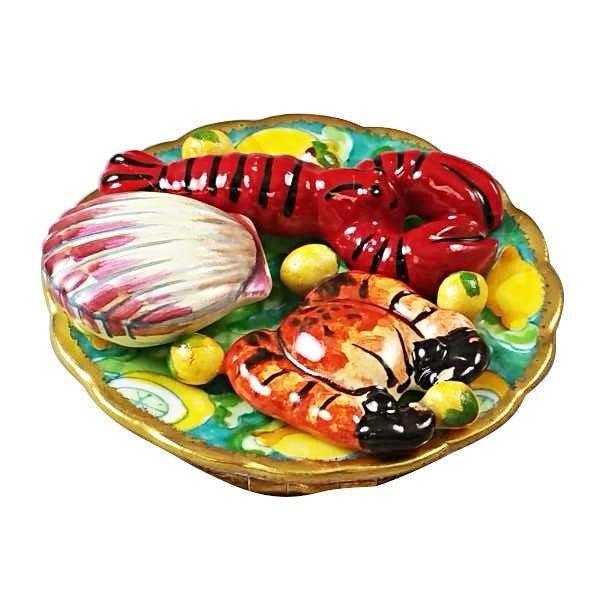 Seafood Platter Limoges Box for Collectors, view 4
