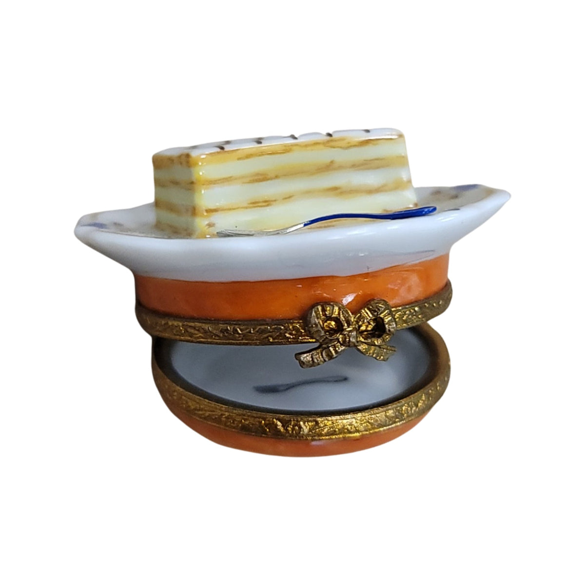 Senorita Pastry on Plate Figurine, view 2