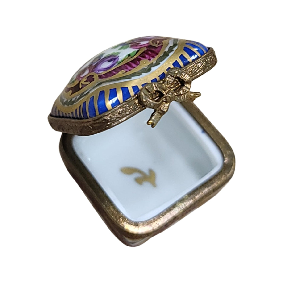 Sevre Roses Square Trinket, view 2
