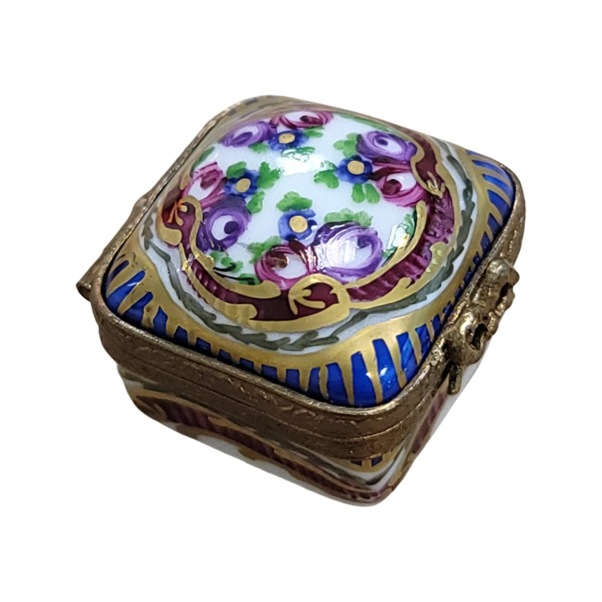 Sevre Roses Square Trinket, view 3