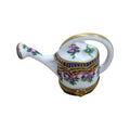 Sevre Roses Watering Can for Garden Elegance, a hand-painted Limoges porcelain gift
