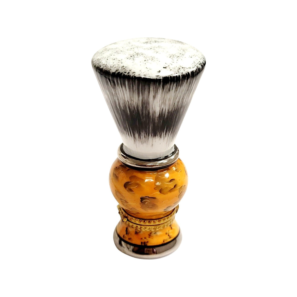 Shaving Brush Brown Limoges Box Gift for Collectors, view 3