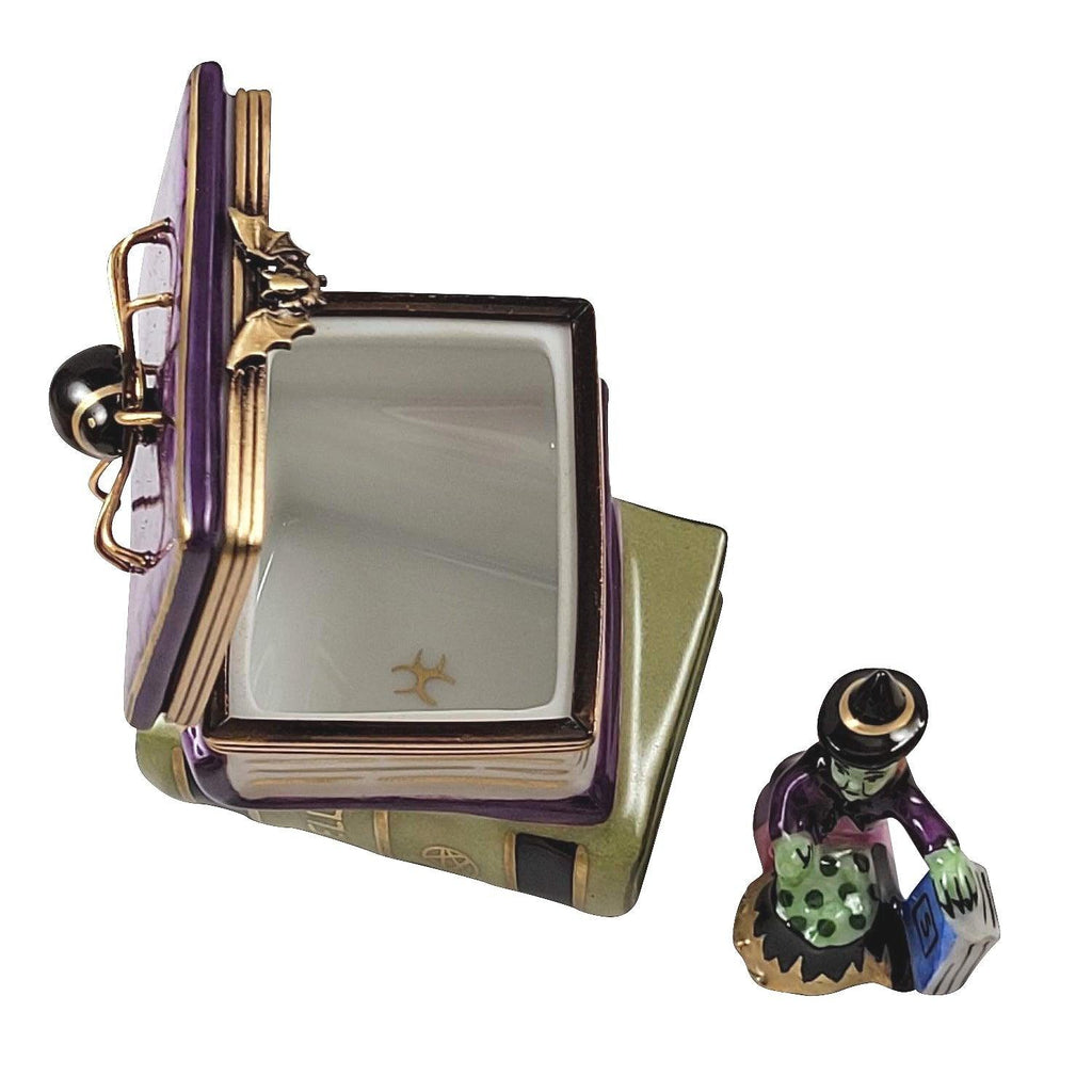Spell Books with Spider Witch Limoges Box, view 4