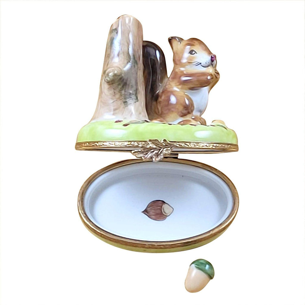 Squirrel With Acorn Limoges Box Gift, view 3