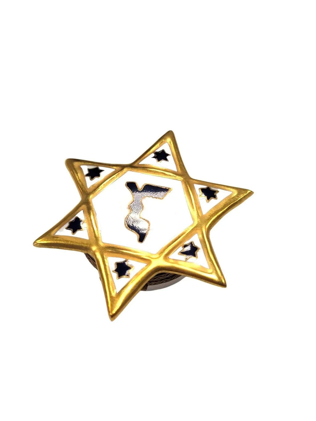 Hand-painted Star of David for Jewish Limoges box, French artistry for lovers of fine art