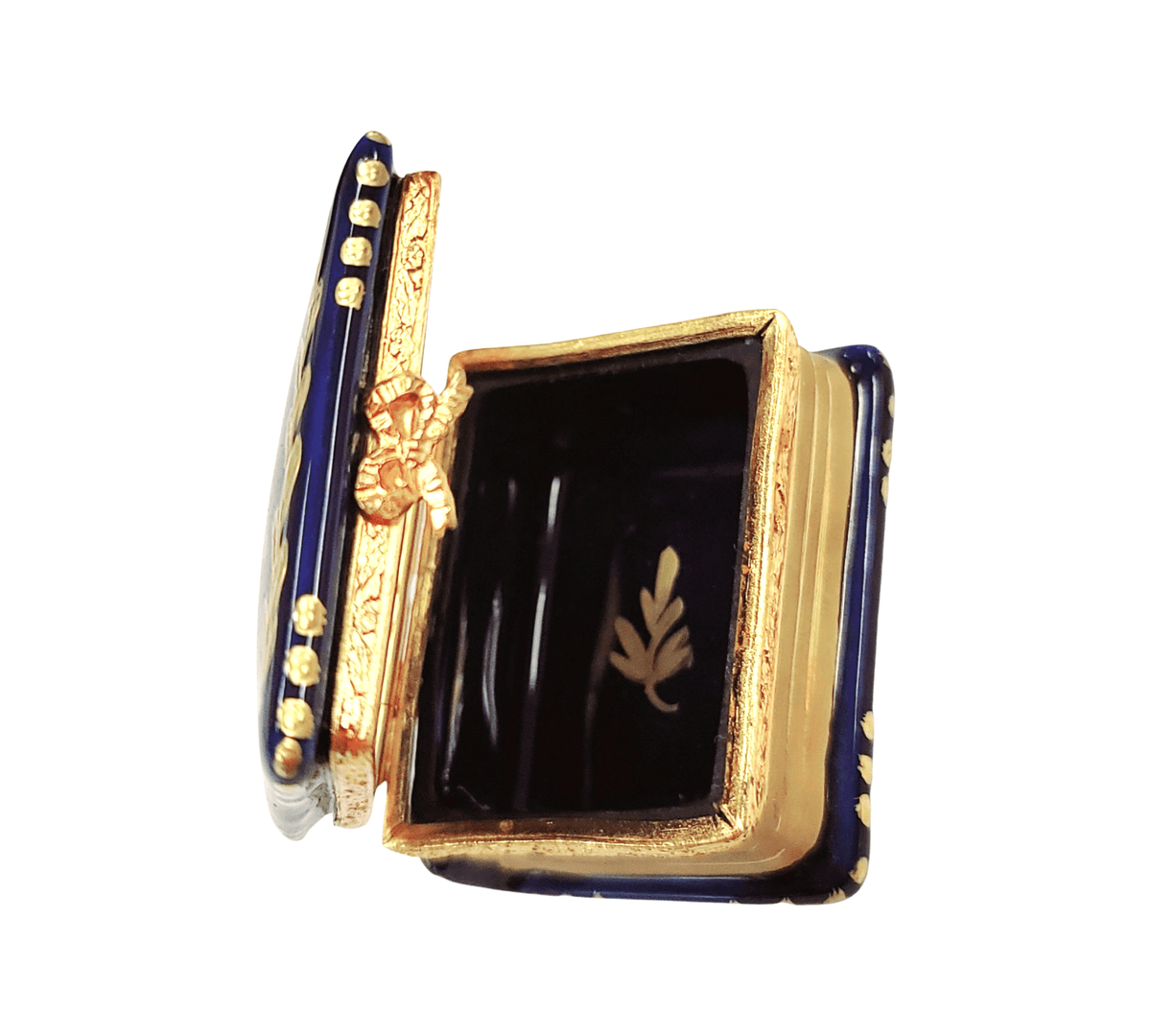 Artisan-painted Star of David Book Hanukkah Limoges box from France, a cherished collectible
