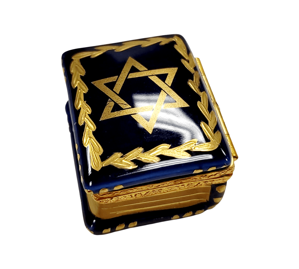 Star of David Book Hanukkah Limoges Box Gift, view 3