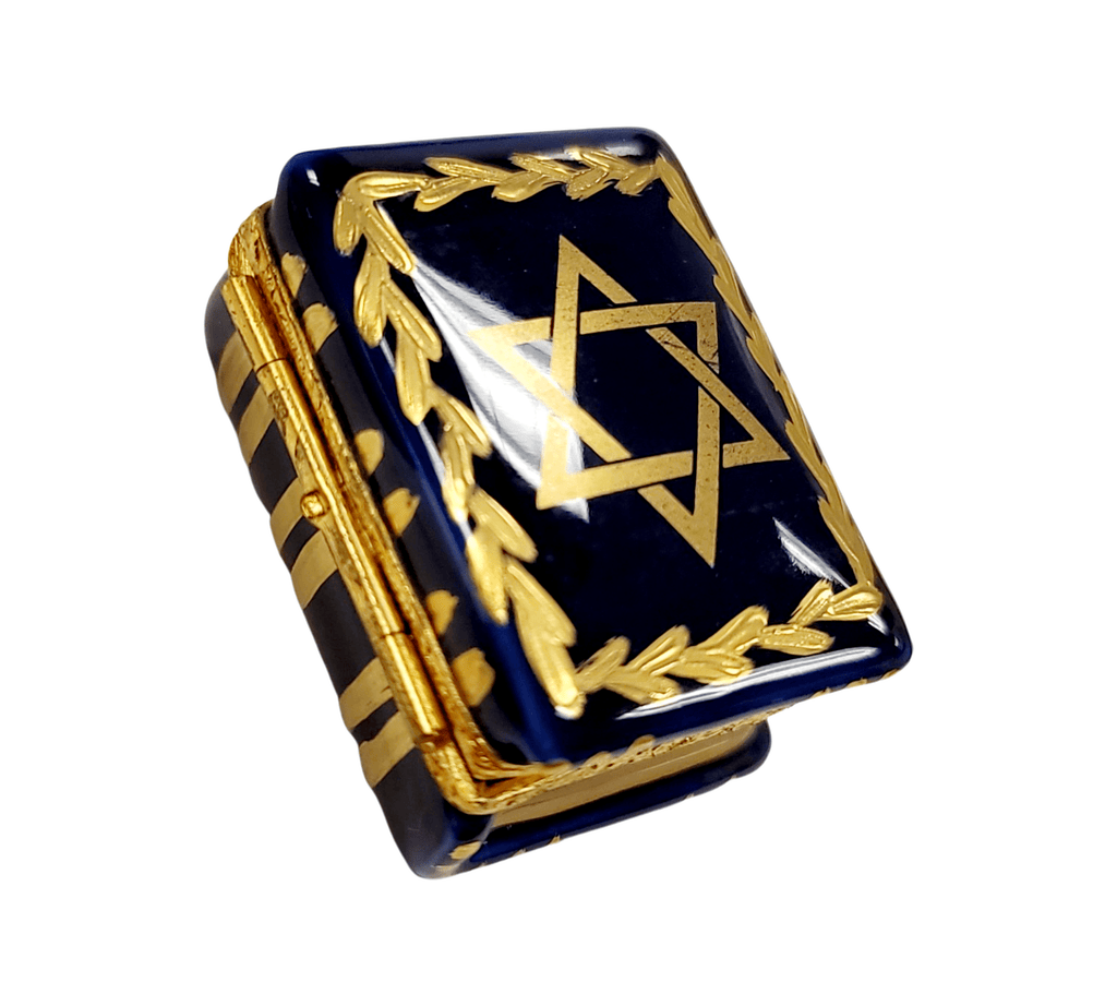 Star of David Book Hanukkah Limoges Box Gift, view 5