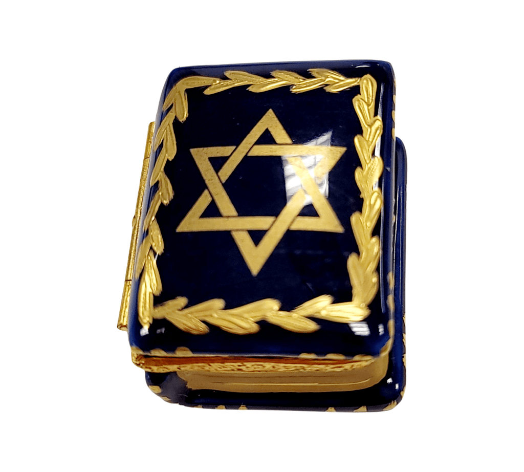 Star of David Book Hanukkah Limoges Box Gift, view 6