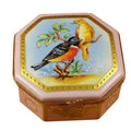 Studio Collection Birds and Butterflies Limoges Box, a hand-painted Limoges porcelain gift