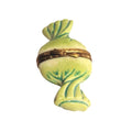 Porcelain Candy Green Wrapping Limoges Box Figurine Gift, a hand-painted Limoges porcelain gift