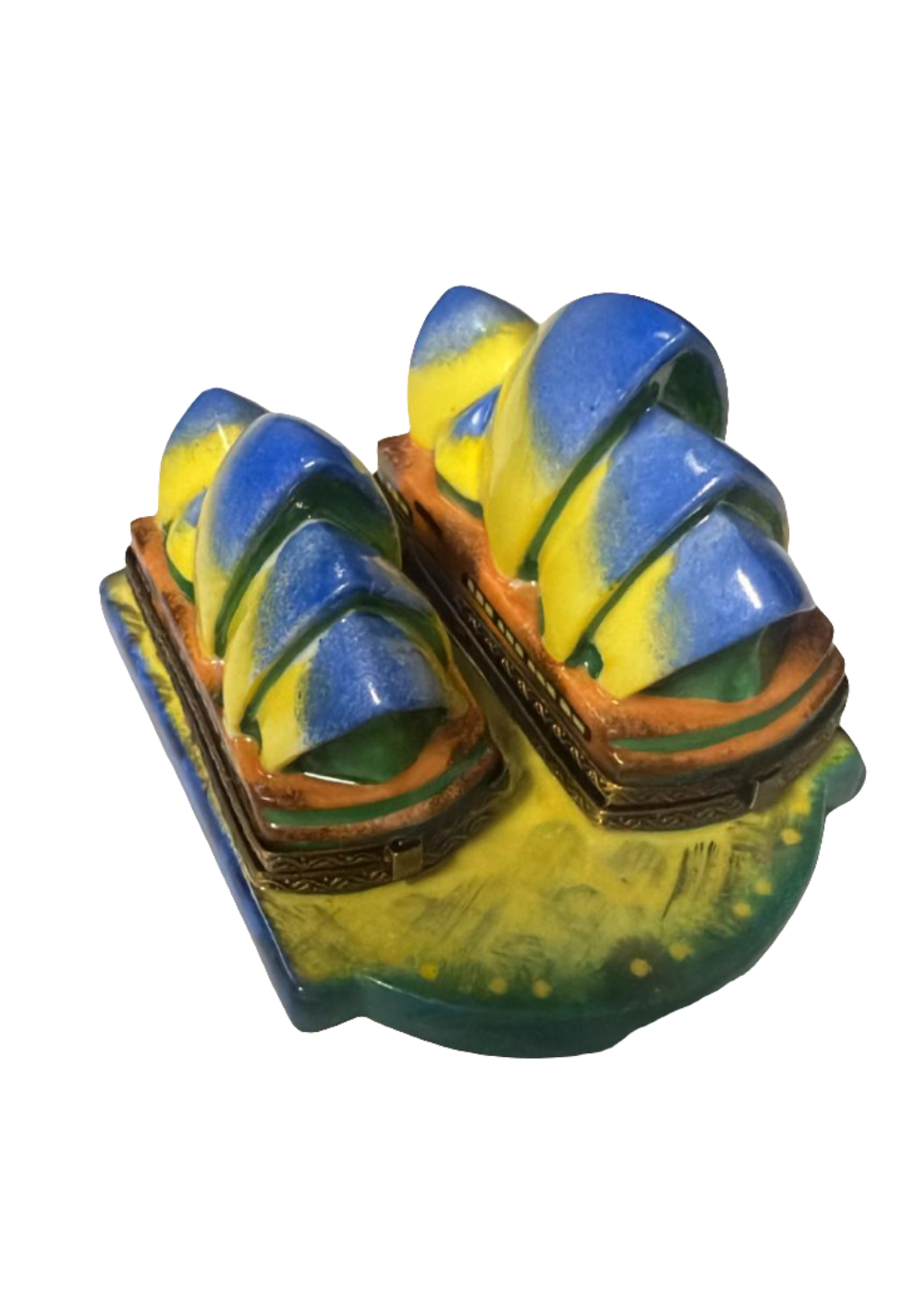 Sydney Opera House Limoges Box for Art Lovers, a hand-painted Limoges porcelain gift
