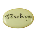 Set of two Thank You hand-painted porcelain goodies for a Limoges box