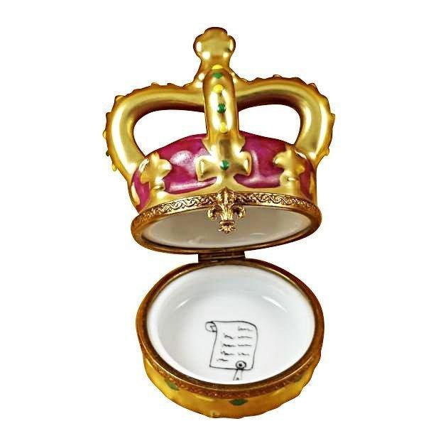 Tall Crown Limoges Box for Discerning Collectors, view 2
