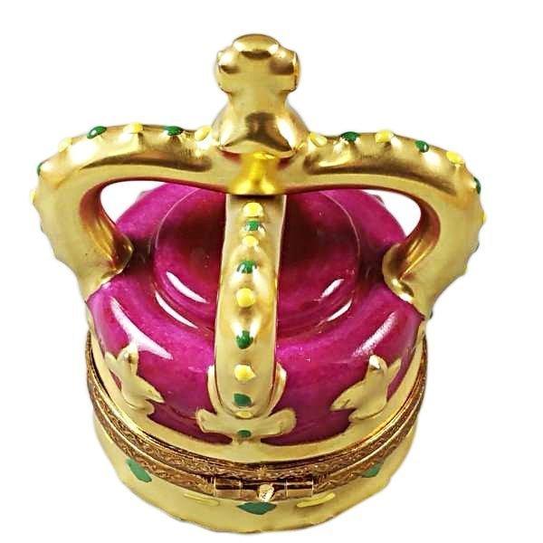 Tall Crown Limoges Box for Discerning Collectors, view 3