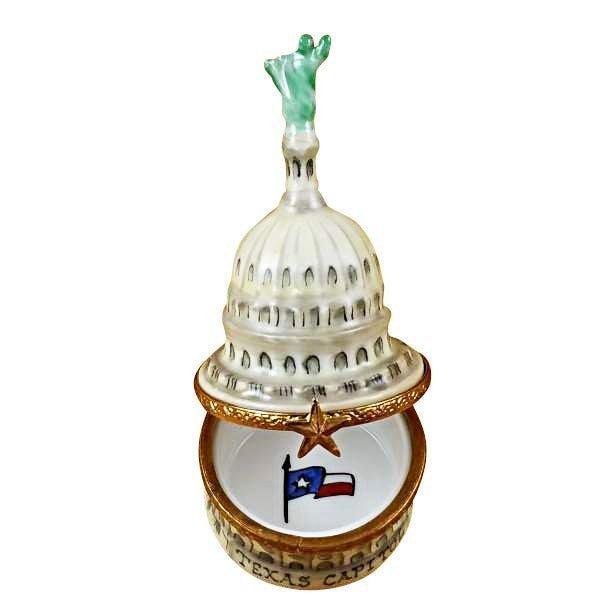 Texas Capitol Limoges Box for Collectors, view 2