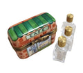 3 Perfume Cafe Porcelain Limoges Porcelain Art Object for Collectors, a hand-painted Limoges porcelain gift
