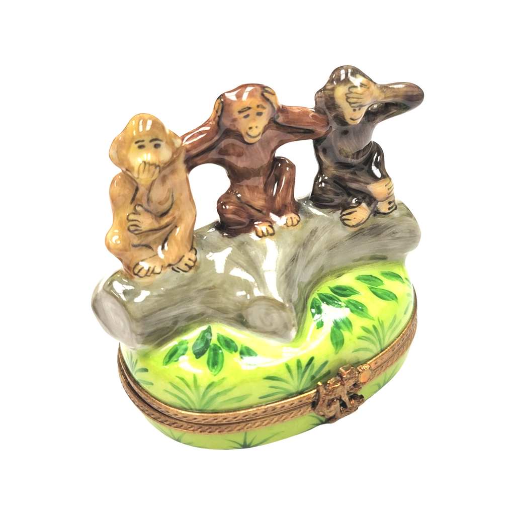 Three Wise Monkeys Figurine for Home Decor, view 7