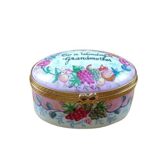 To a Wonderful Grandmother Limoges Box, view 3