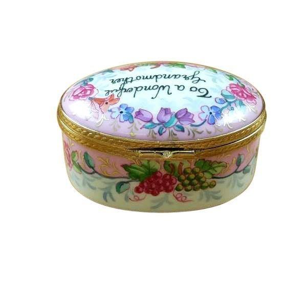 To a Wonderful Grandmother Limoges Box, view 4