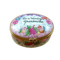 To a Wonderful Grandmother Limoges Box, a hand-painted Limoges porcelain gift
