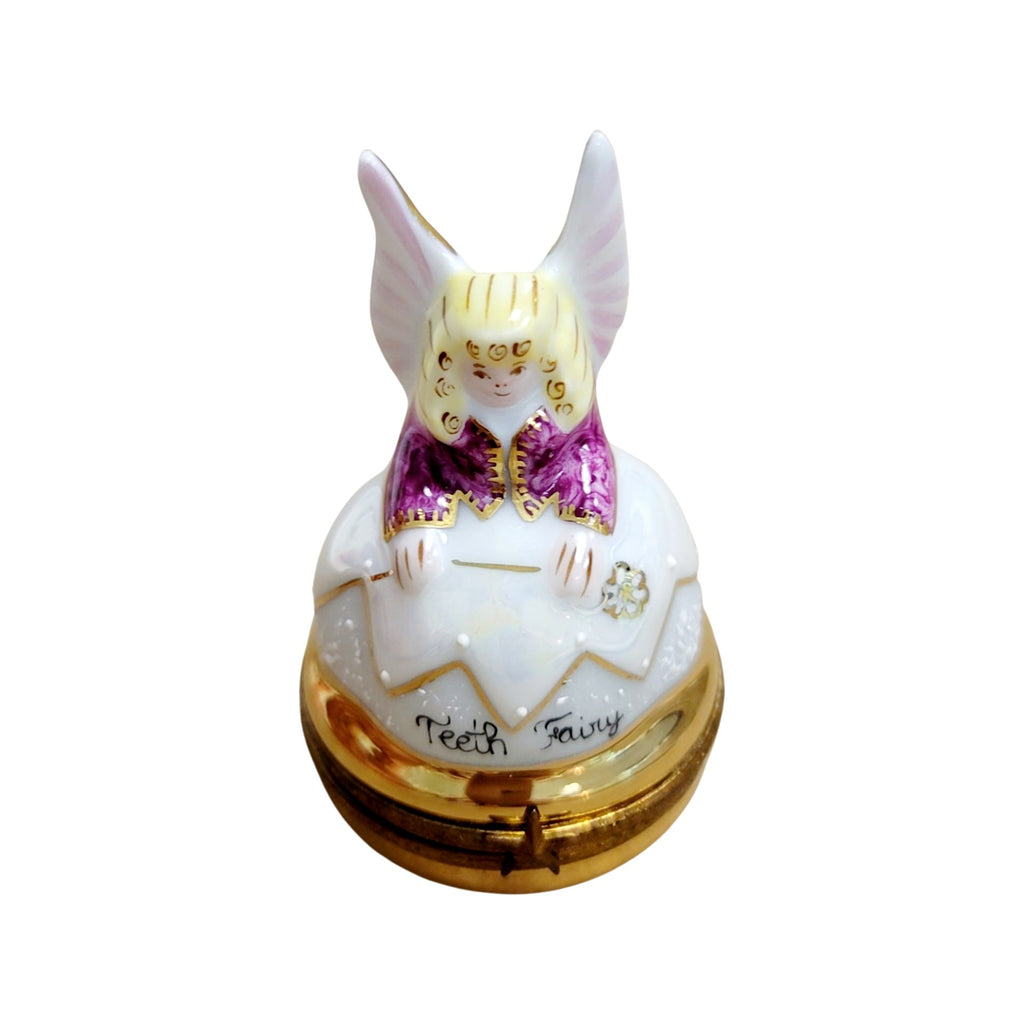 Tooth Fairy Limoges Box Keepsake, a hand-painted Limoges porcelain gift