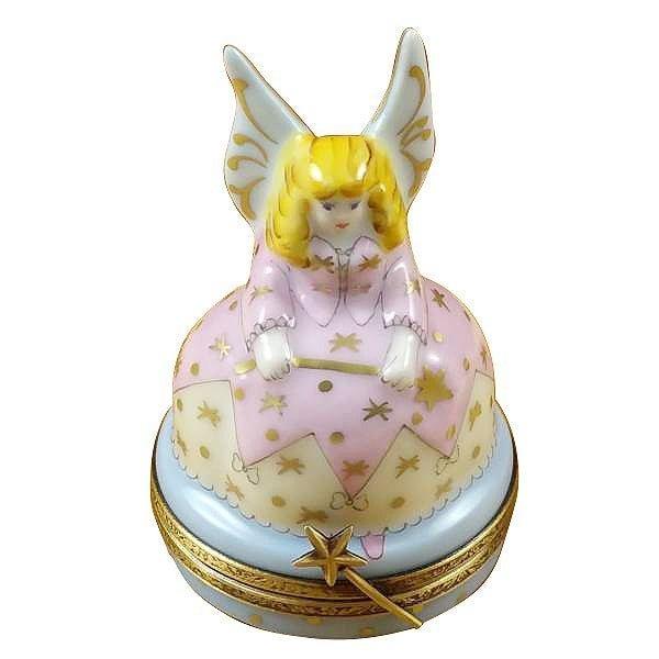Limoges Boutique presents the Rochard Tooth Fairy, a genuine Limoges box painted by hand in France