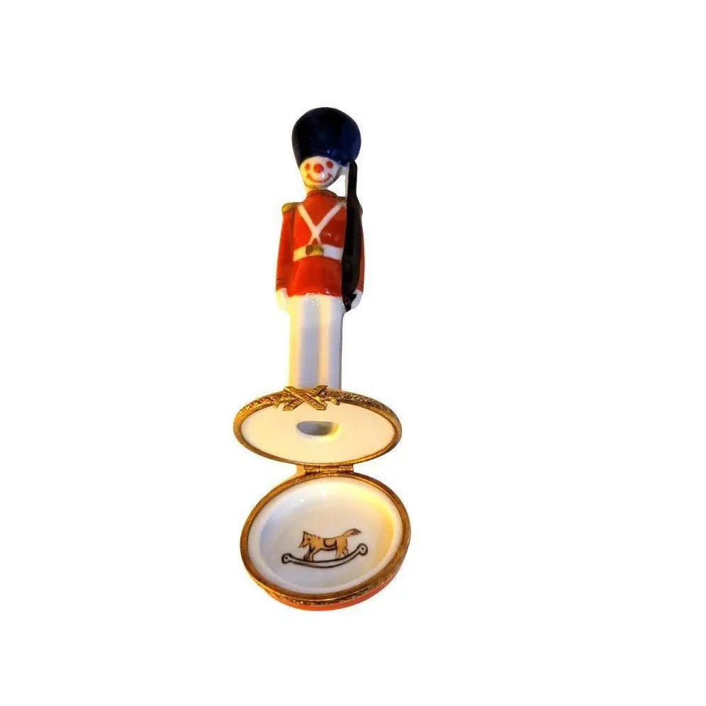 Artoria Toy Soldier Limoges Box Figurine Holiday Decor, view 2