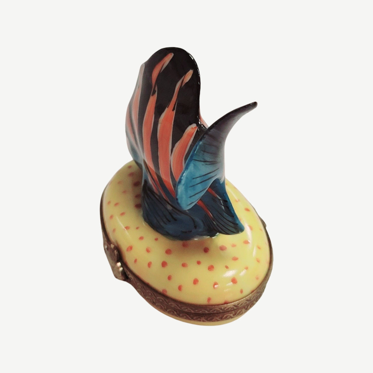 Gift idea for someone who loves France: Tropical Fish 2 Limoges box
