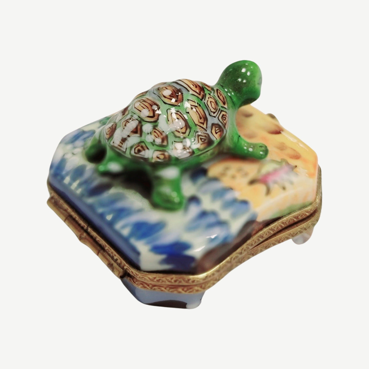 Turtle Beach Limoges Box for Collectors, view 7