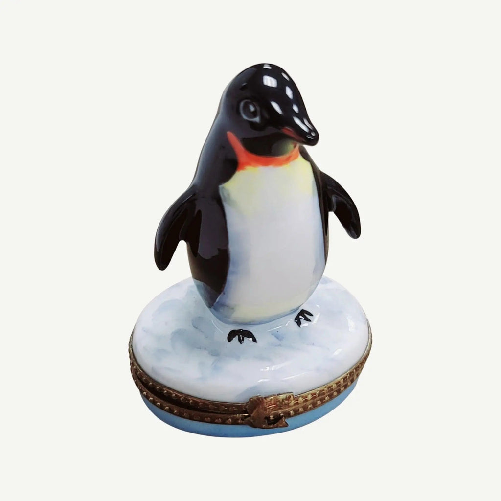 Tuxedo Penguin Bird Limoges Box Figurine for Collectors, view 5